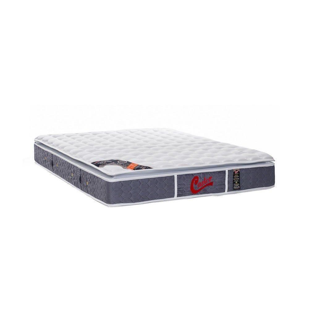 Miniatura Colchão Castor Casal Super Luxo Light Stress One Face Pocket 138x188x27cm