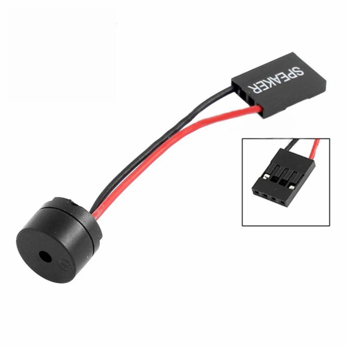 Miniatura Kit 6X Plug Speaker Bip Bios Placa Mãe Pc Computador Desktop