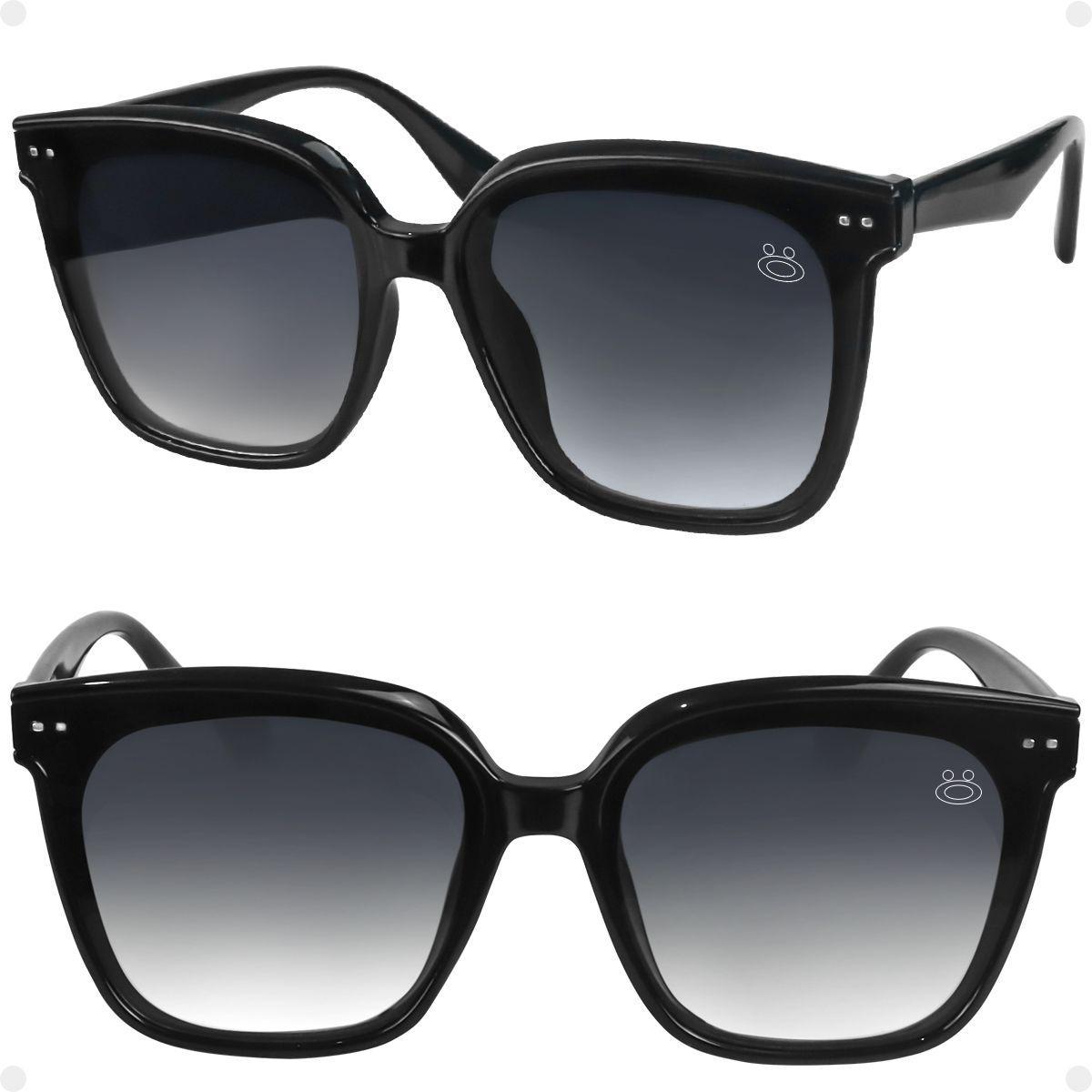 Oculos Sol Feminino Casual Vintage Praia Proteção Uv + Case