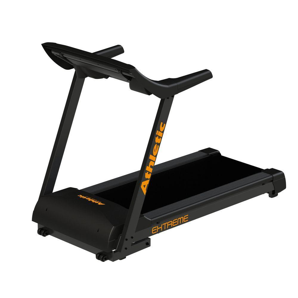 Miniatura Esteira Elétrica Athletic New Extreme 18km/h Suporta 130kg 220V