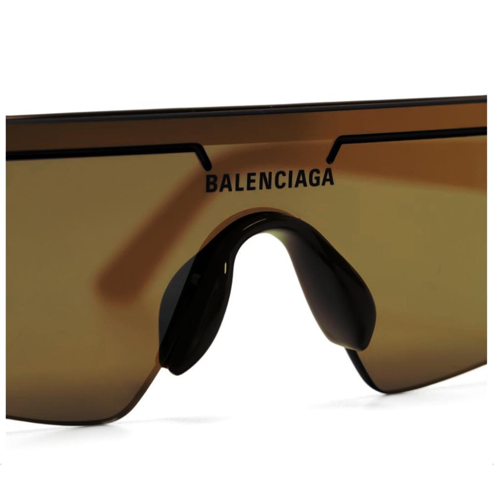 Miniatura Óculos de Sol Balenciaga Unissex BB0003S Dourado