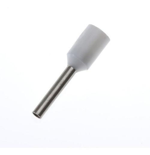 Miniatura 500Un Terminal Tubular Ilhós Conector 0,75Mm Pré Isolado
