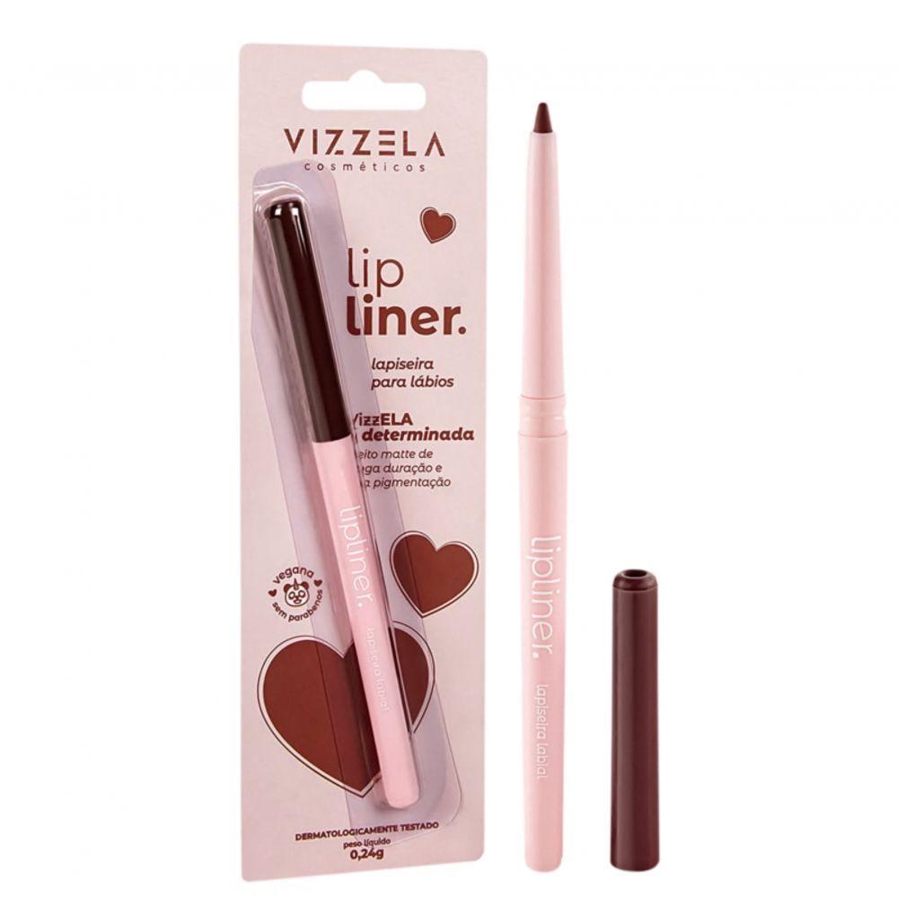 Miniatura Lápis De Boca - Vizzela - Lapiseira Retrátil - Lip Liner Cor Determinada