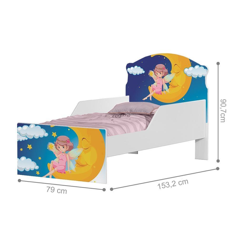 Miniatura Mini Cama Fadinha Encantada Com Colchão