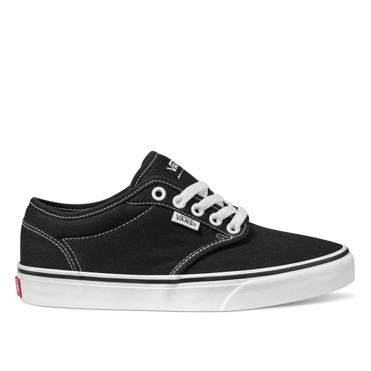 Miniatura Tênis Vans Atwood Feminino Preto+Branco - 34