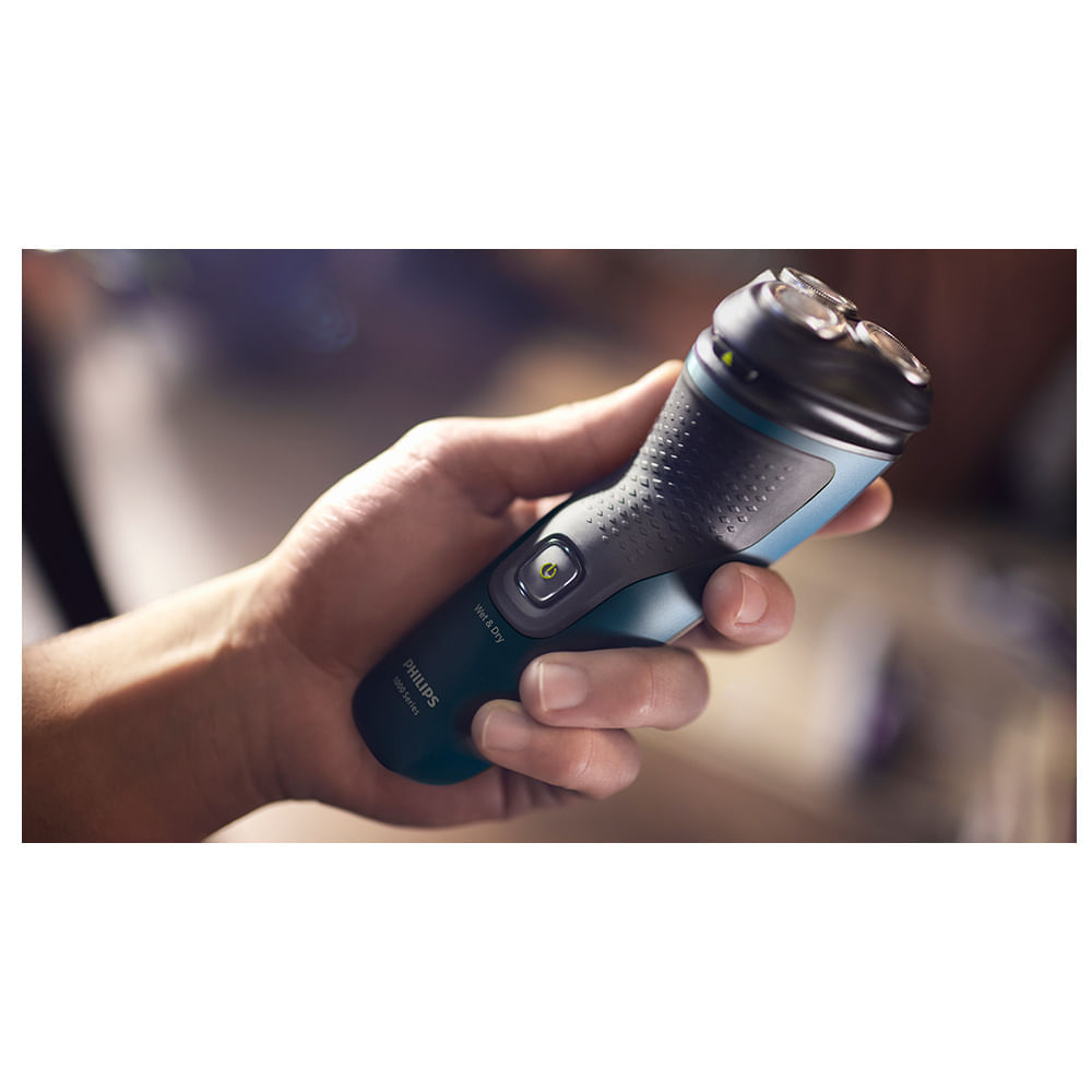 Barbeador Elétrico Philips Auto Afiável, à Prova d´água - S1151/00 Bivolt