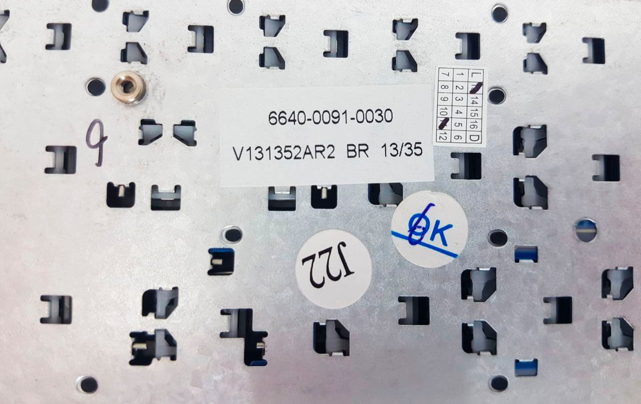 Miniatura Teclado Sti Ultrabook V131352ar2 Br 13/35 Novo