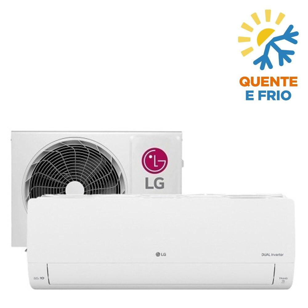 Miniatura Ar Condicionado 28.000 Btus LG Dual Inverter Voice AI, Quente e Frio - 220 Volts