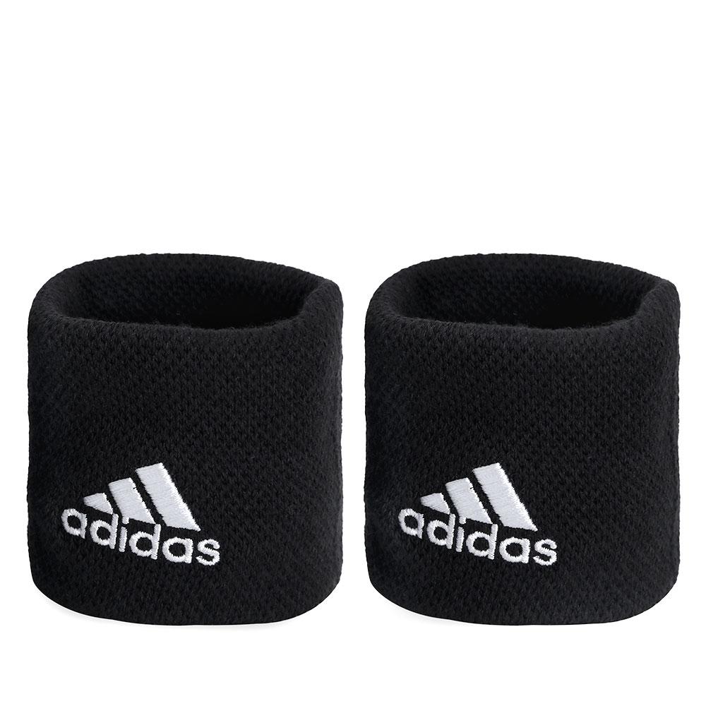 Miniatura Munhequeira Adidas Curta com 02 Unidades - Preta