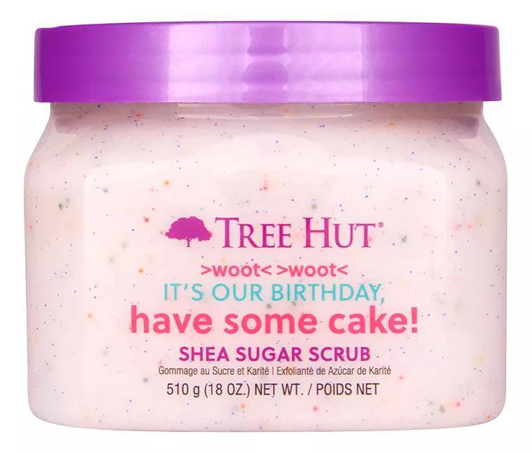 Miniatura Tree Hut Esfoliante Corporal Birthday Cake 510G Importado