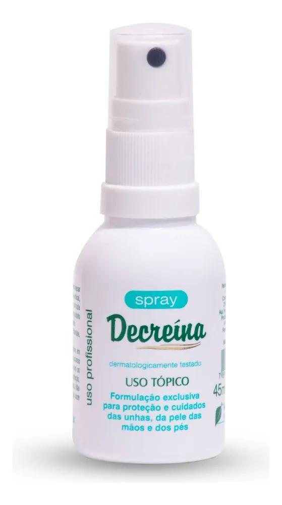 Miniatura 3X Decreina Spray 45Ml Antimicótico Unhas Cor Água