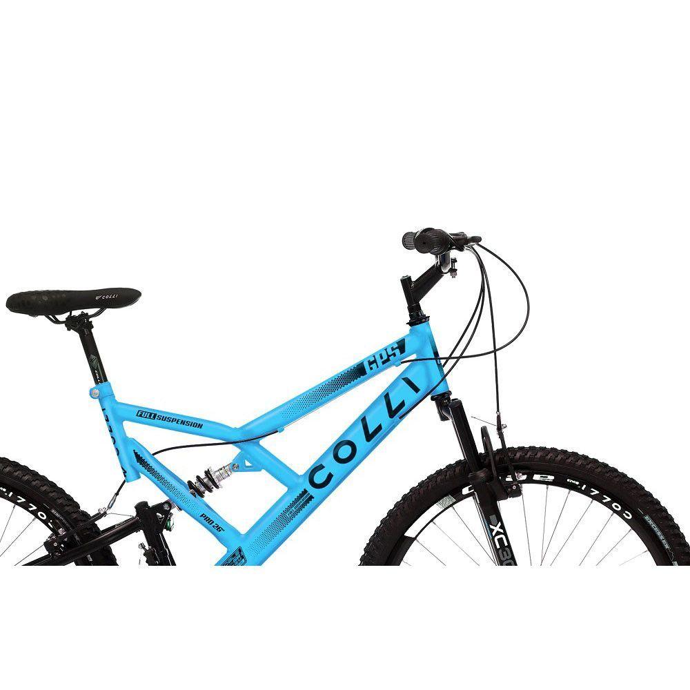 Miniatura Bicicleta Gps26 Aro 26 V-brake Colli Azul