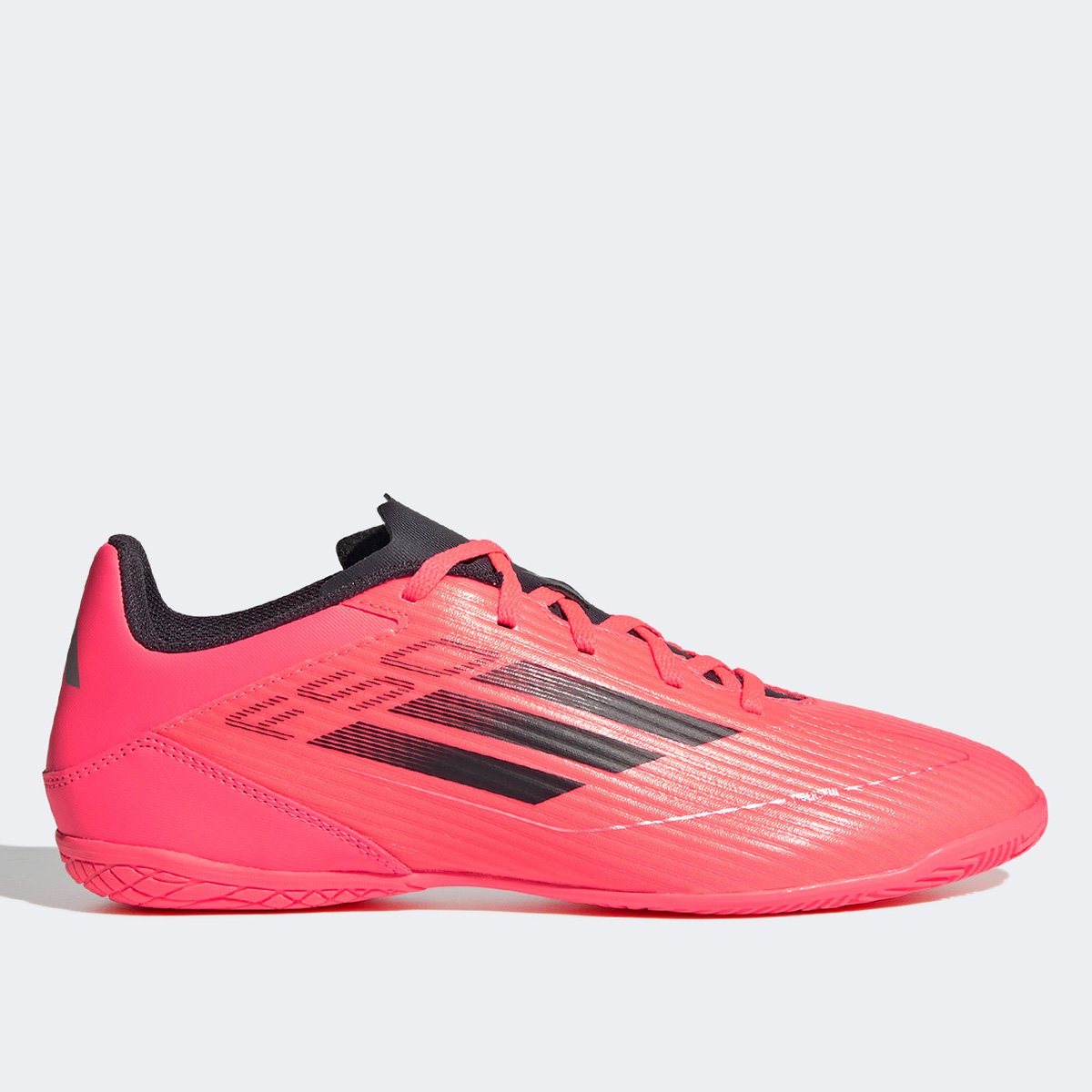 Miniatura Chuteira Futsal Adidas F50 Club Unissex Rosa+Preto - 41