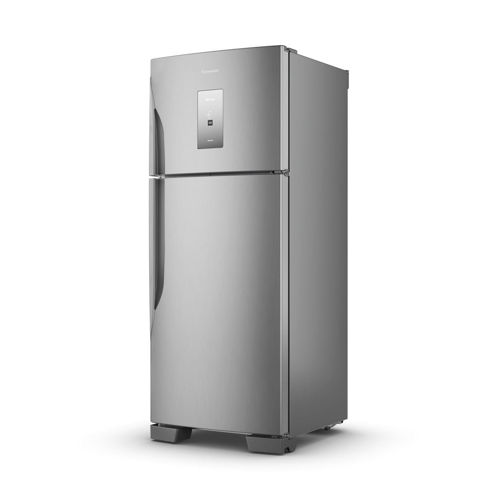 Miniatura Geladeira Panasonic Duplex Frost Free 435L A+++ Aço Escovado - NR-BT56BD4X 110v