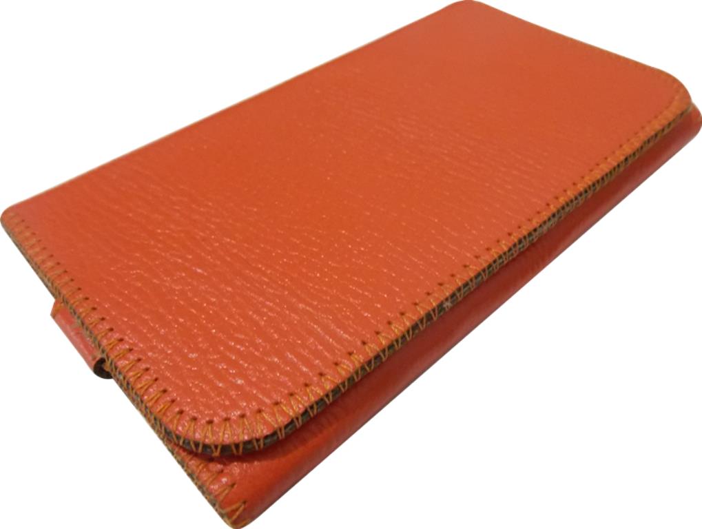 Miniatura Capa de Couro Para Iphone X- Cor Laranja