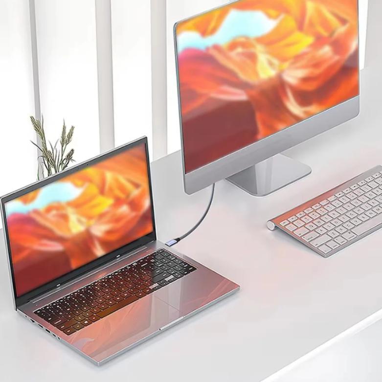 Cabo Usb Tipo C Para Displayport 1.4 8K 1,80 Metros