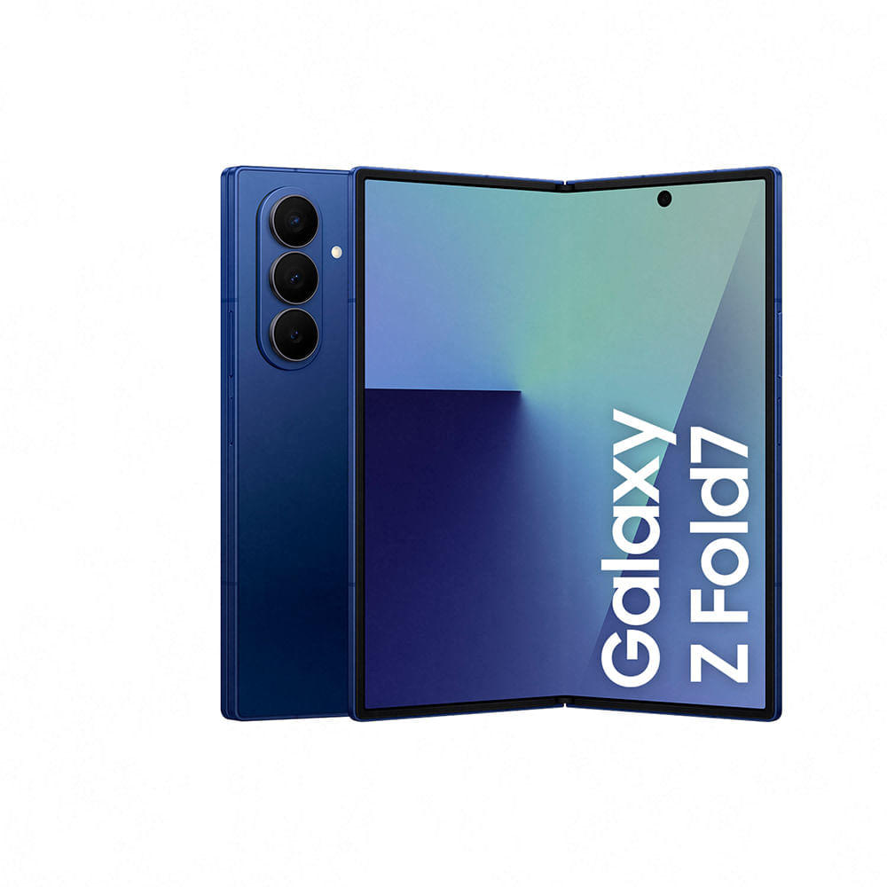 Miniatura Celular Samsung Galaxy Z Fold7 5G Azul, 1TB, 16GB RAM e Câmera Tripla de 200MP + 12MP + 10MP
