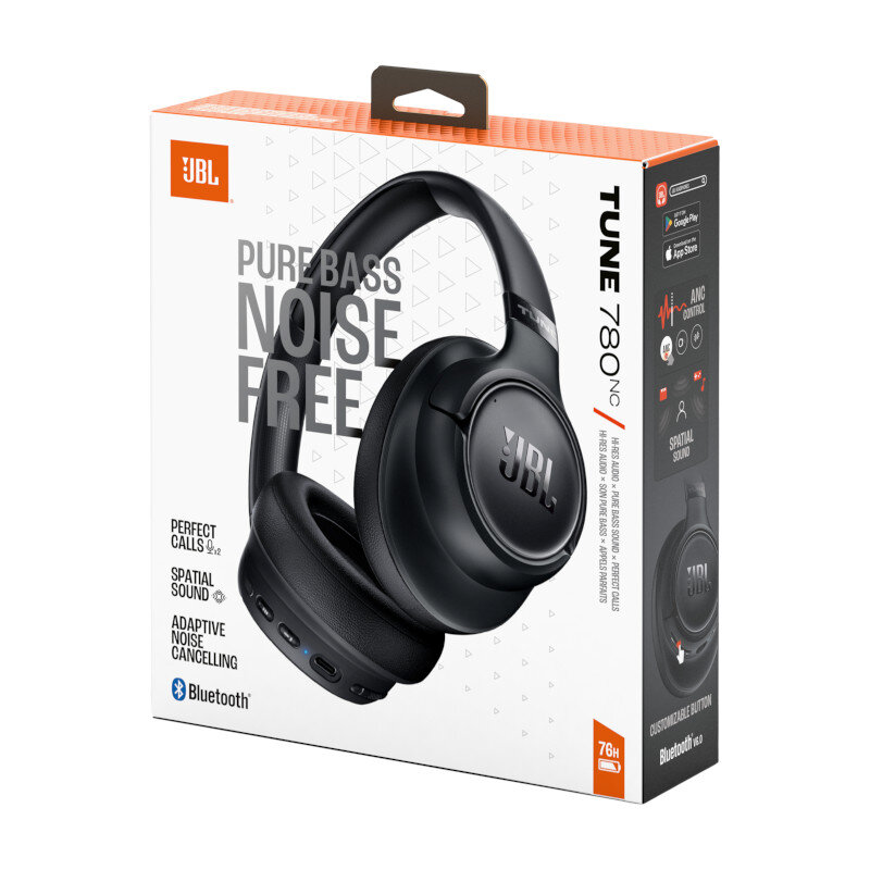 Miniatura Fone de Ouvido JBL Tune 780NC Preto