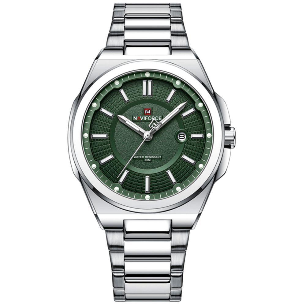 Miniatura Relógio De Pulso Masculino Analogico Design Casual á Prova D\'água Verde
