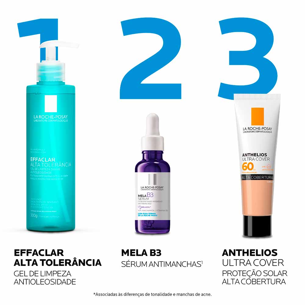 Protetor Solar Facial com Cor La Roche-Posay Anthelios Ultra Cover FPS60 2.5