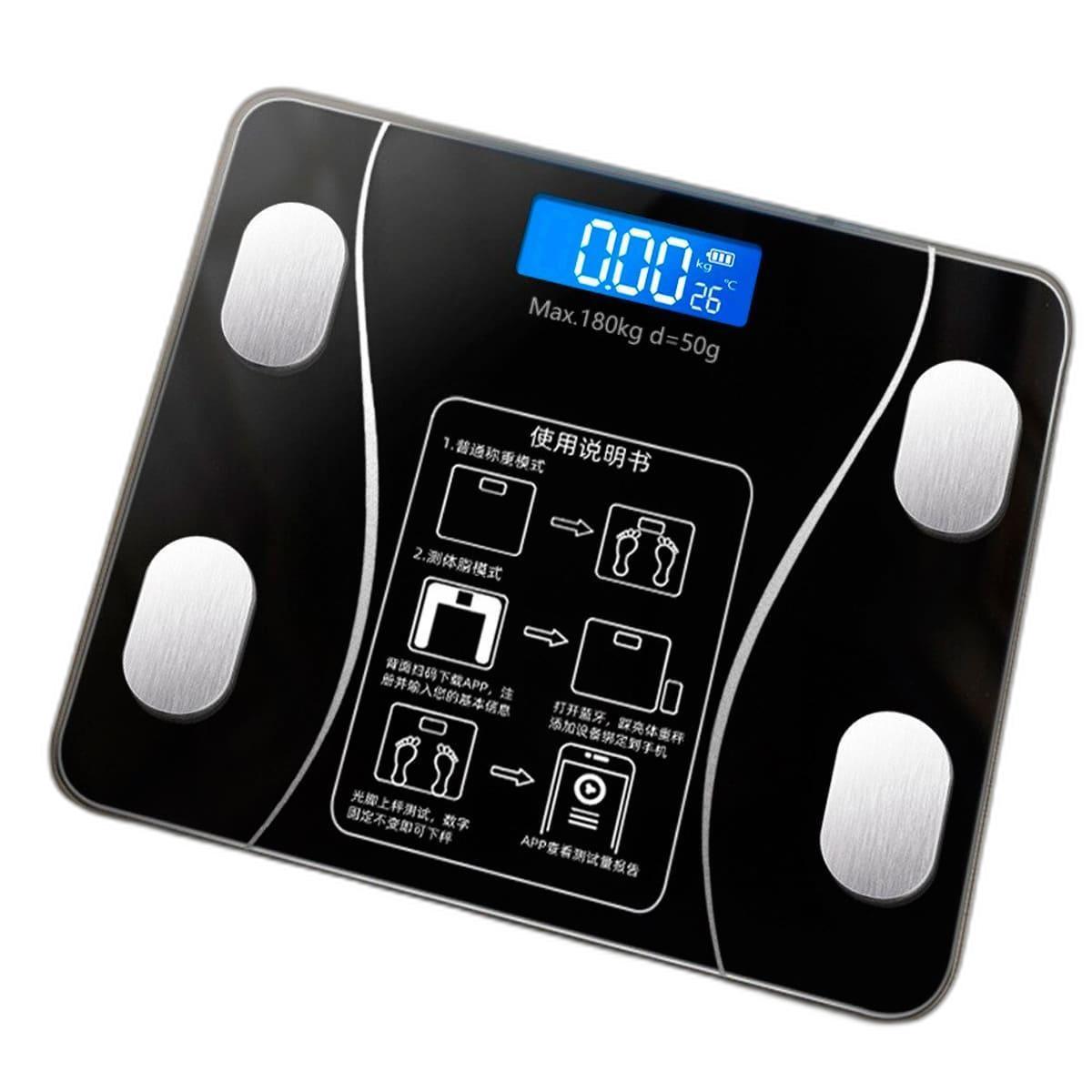 Balança Bioimpedância Profissional Corporal App Bluetooth
