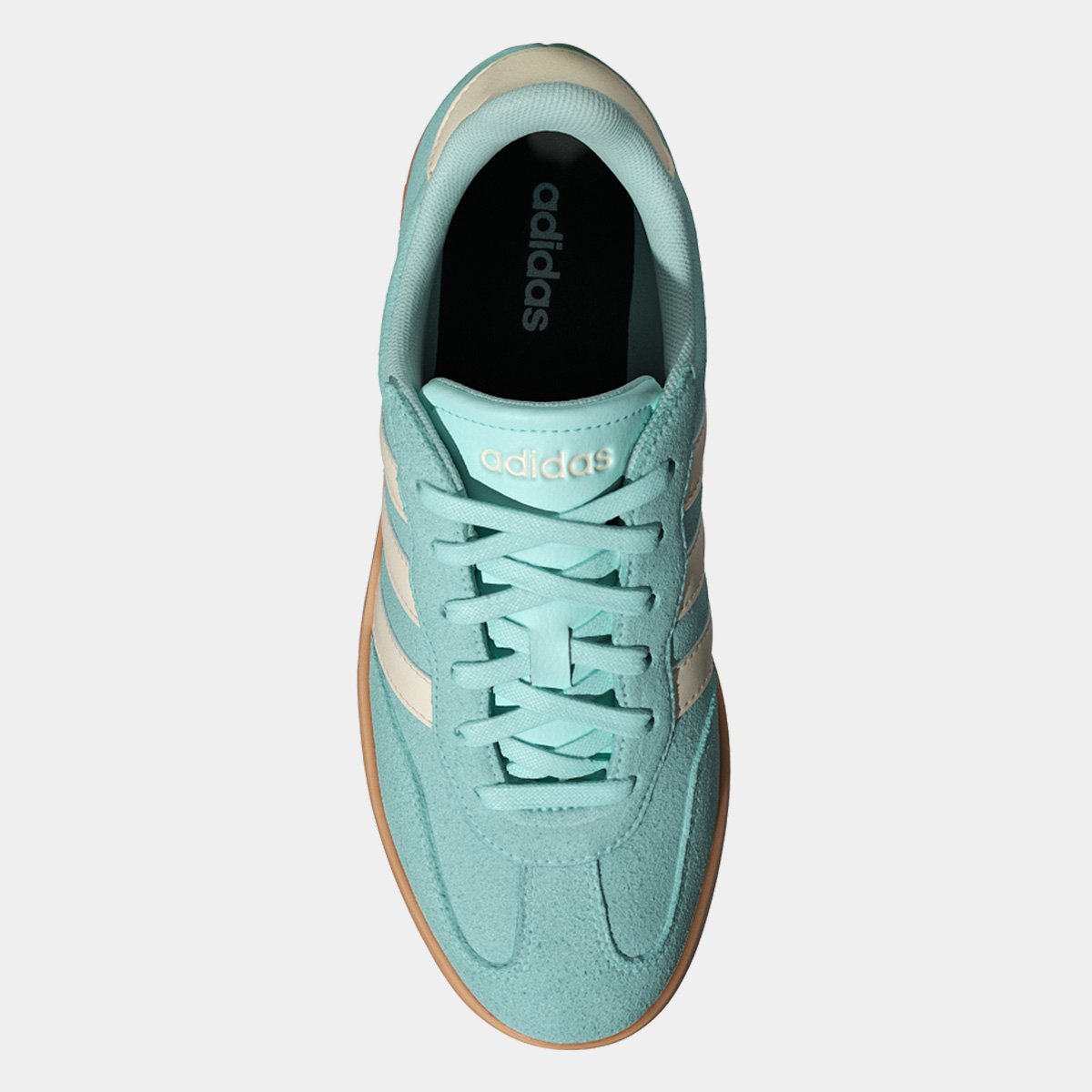 Miniatura Tênis Adidas Barreda II Feminino Azul Turquesa - 34