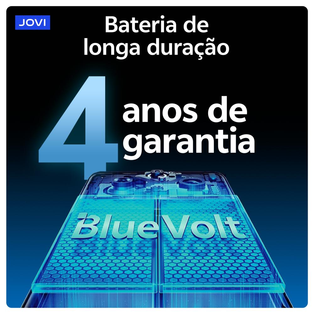Miniatura Smartphone Jovi Y29s 5g 256gb, 8+8gb Ram Turbo, Câmera 50mp, Dimensity 6300, Bateria 6000mah, Carregamento 44w - Preto Jade CELULAR JOVI Y29S 256GB DUAL SIM 8GB RAM - Preto