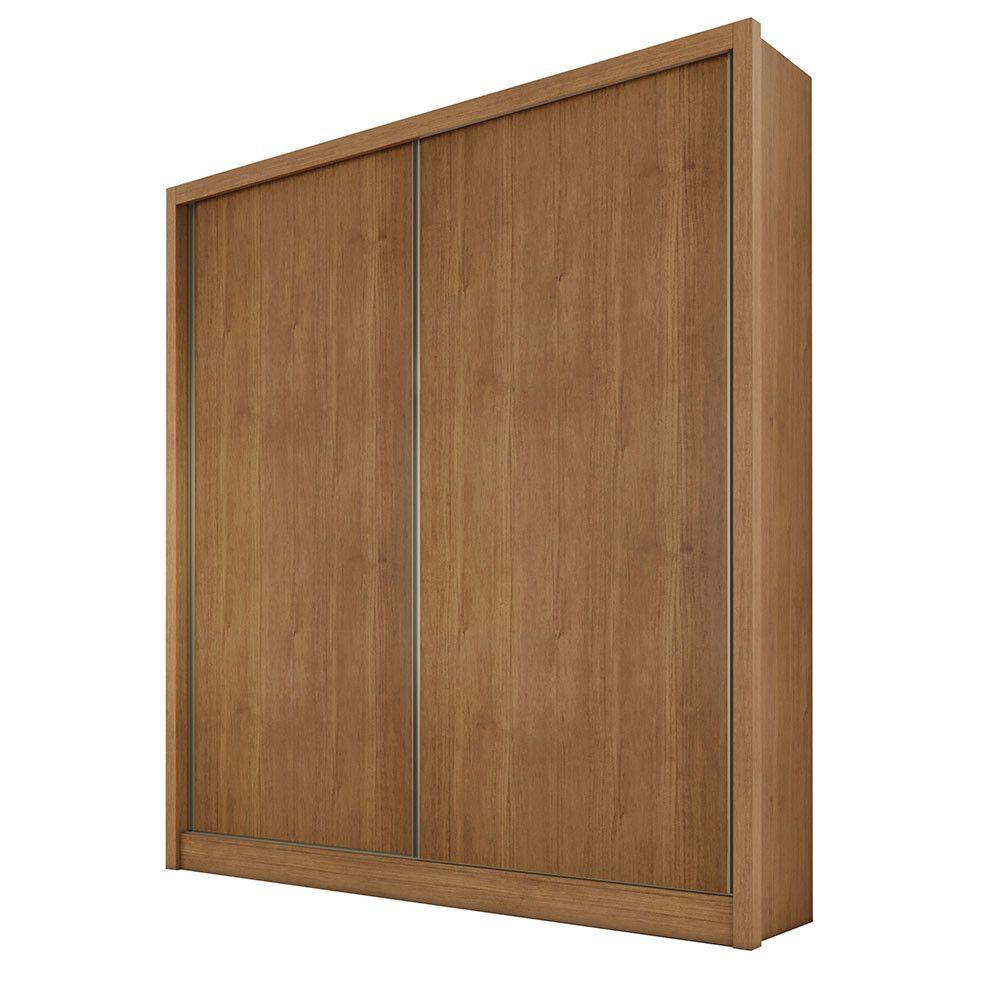 Miniatura Guarda Roupa Carrara 2 Portas 3 Gavetas Clic Moveis Cumaru