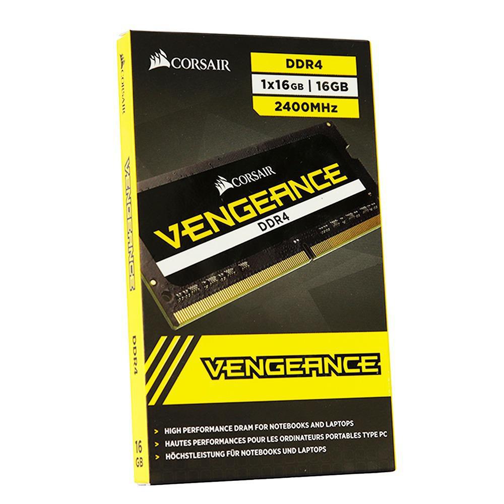 Miniatura Memória Ram Notebook Ddr4 16Gb 2400Mhz Corsair Vengeance Cmsx16Gx4M1A2400C16