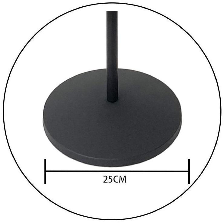 Pedestal C/Base Redonda P/Microfone Vintage,Vocal Booth,55Sh