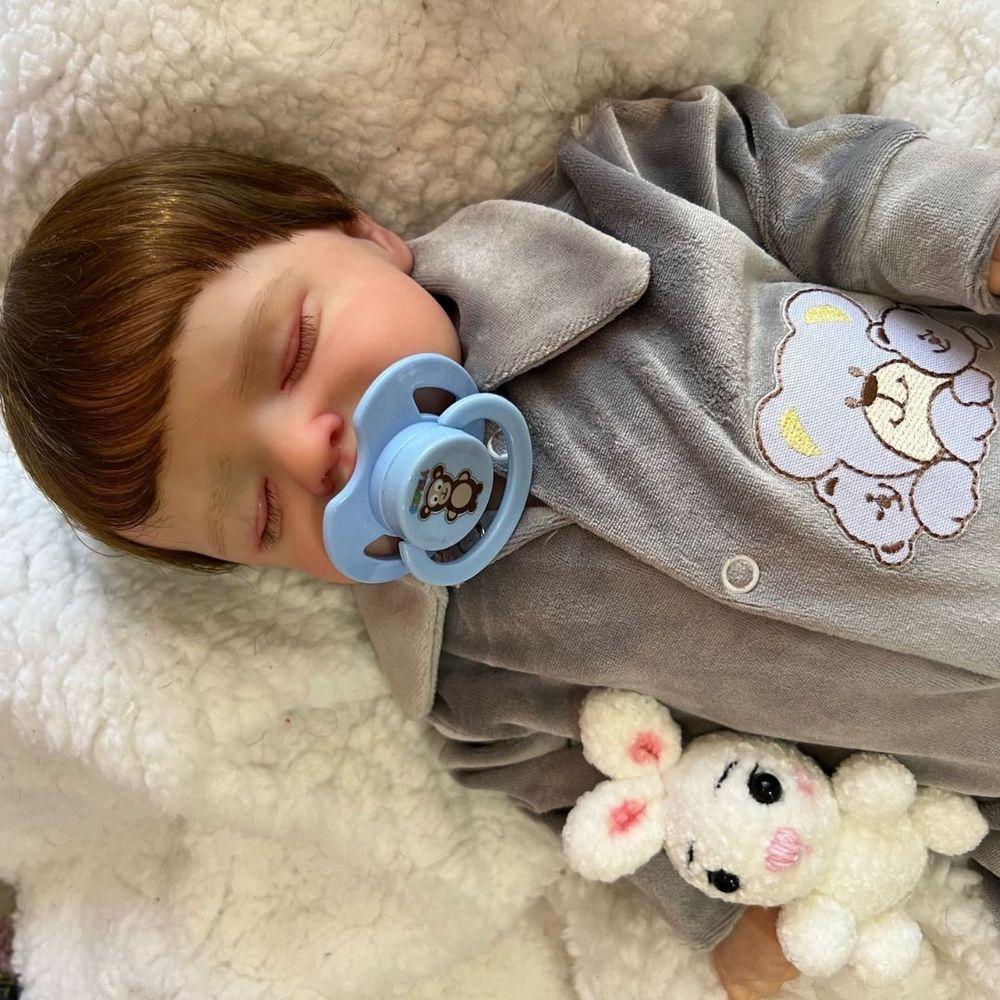 Bebê Reborn Hiper Realista Rosali Menino