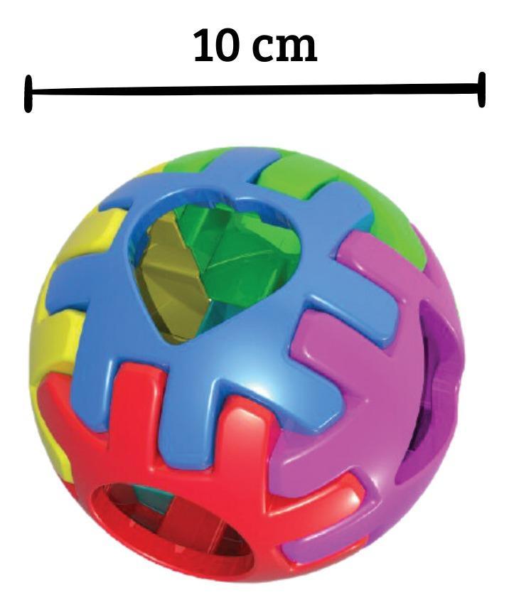 Miniatura Brinquedo Bebe Educativo Encaixar Bola Baby Didático Kendy