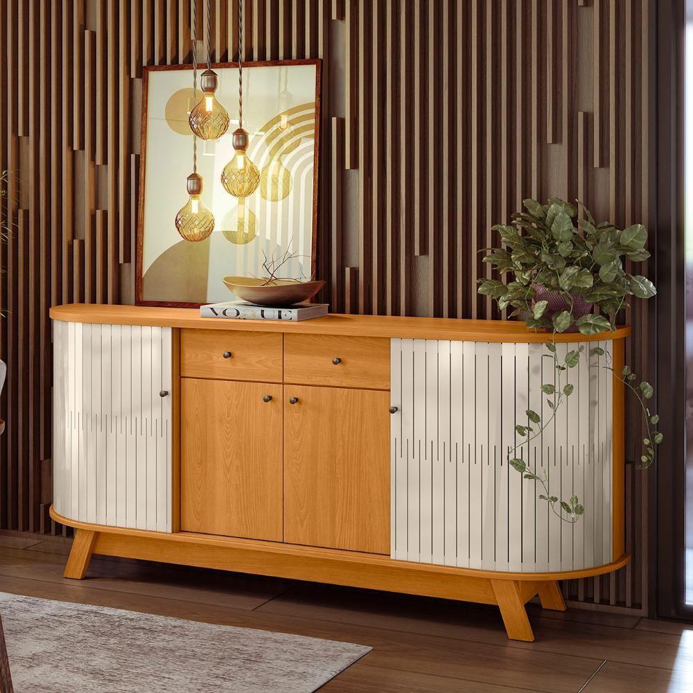 Miniatura Balcão Buffet Sala De Jantar 183cm Mônica Z10 Off-cinamomo - Mpozenato