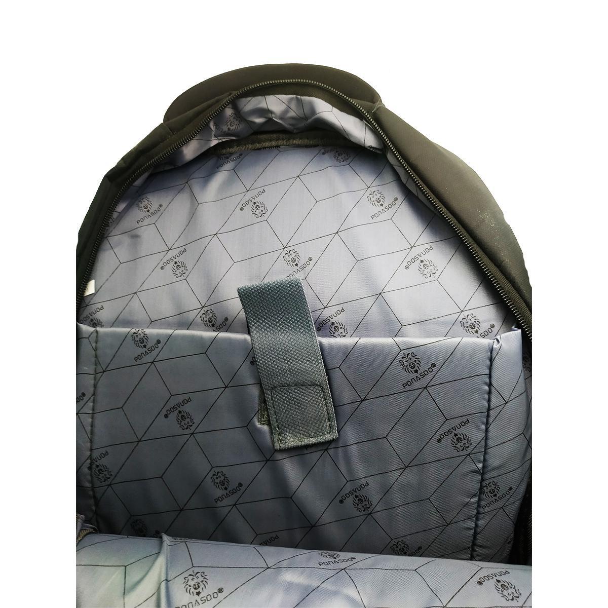 Miniatura Mochilas Costas Escolar Ponasoo Preta