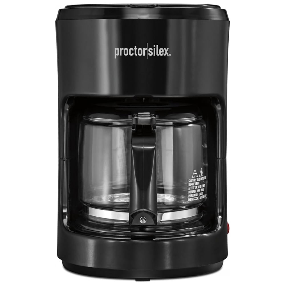 Miniatura Cafeteira Elétrica 10 Xícaras com Plugues Inteligentes com Alexa, 110V 900W, Proctor Silex, Preta