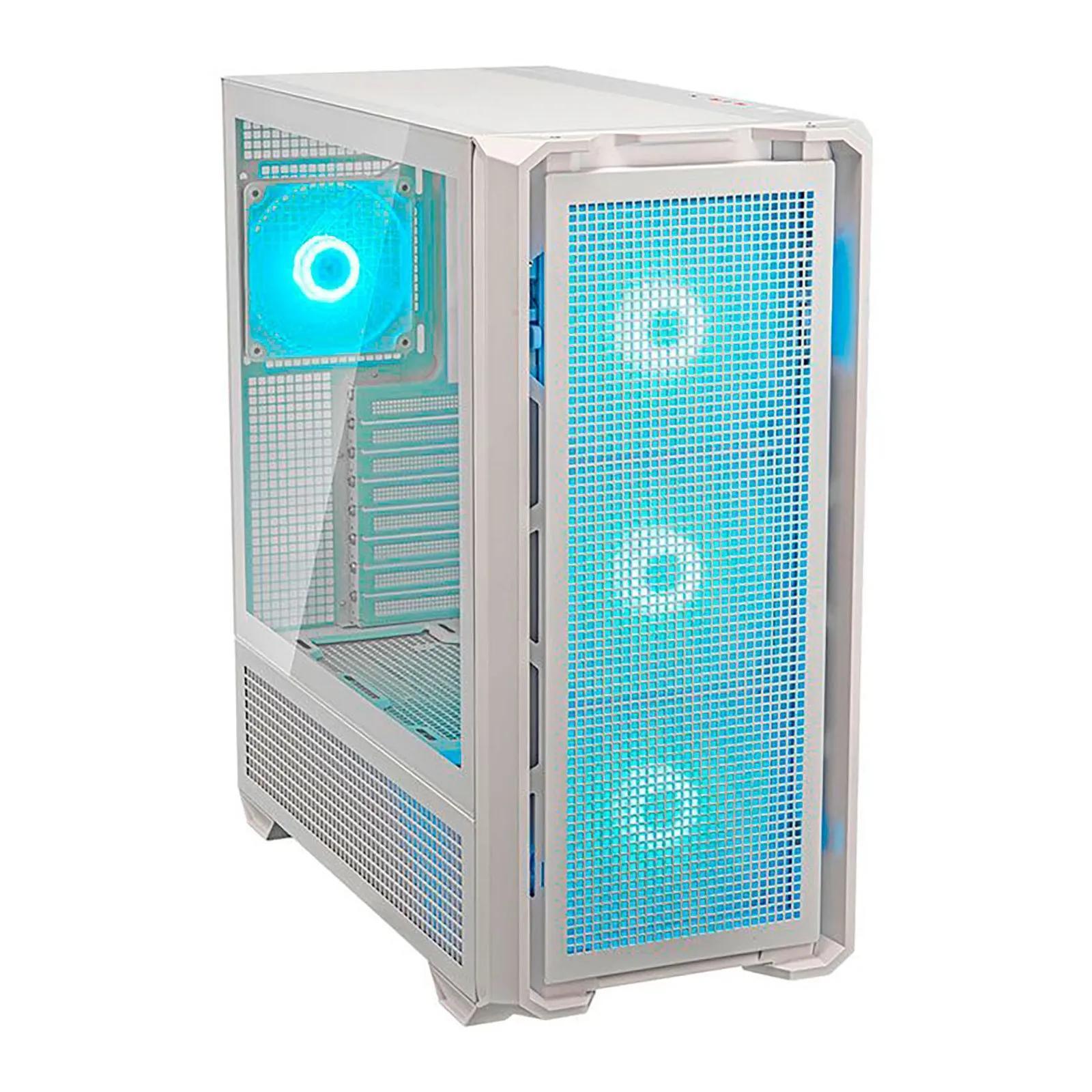 Miniatura Gabinete Gamer Cougar, Mx600, Rgb, Lateral De Vidro, 4 Fans