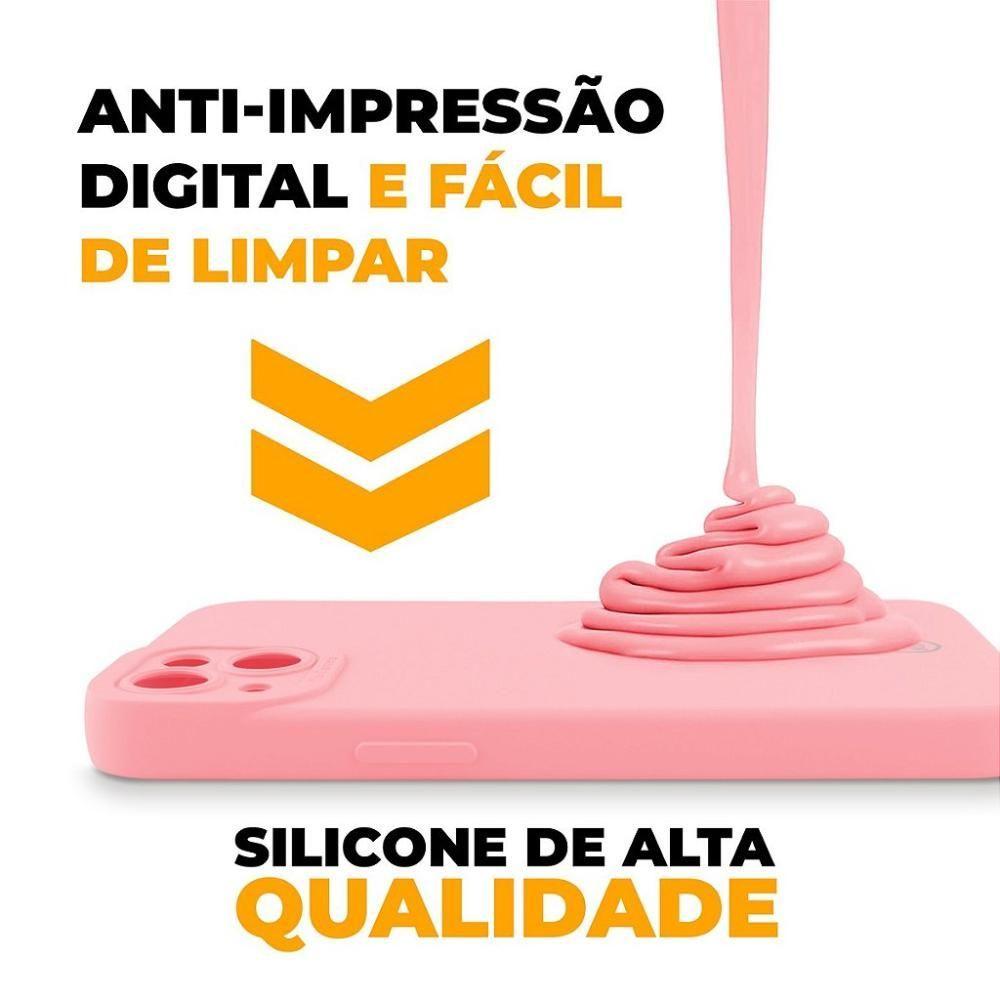 Miniatura Capa Para Iphone 14 Plus - Rosa - Silicon Cloud - Gshield