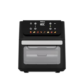 Fritadeira Elétrica Air Fryer Philco Oven PAF11B 11L Porta Removível - Preta 110V