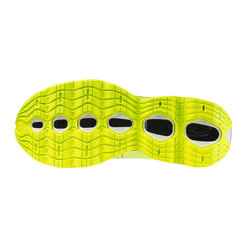 Miniatura Tênis Mizuno Wave Prophecy 13 Amarelo - 34