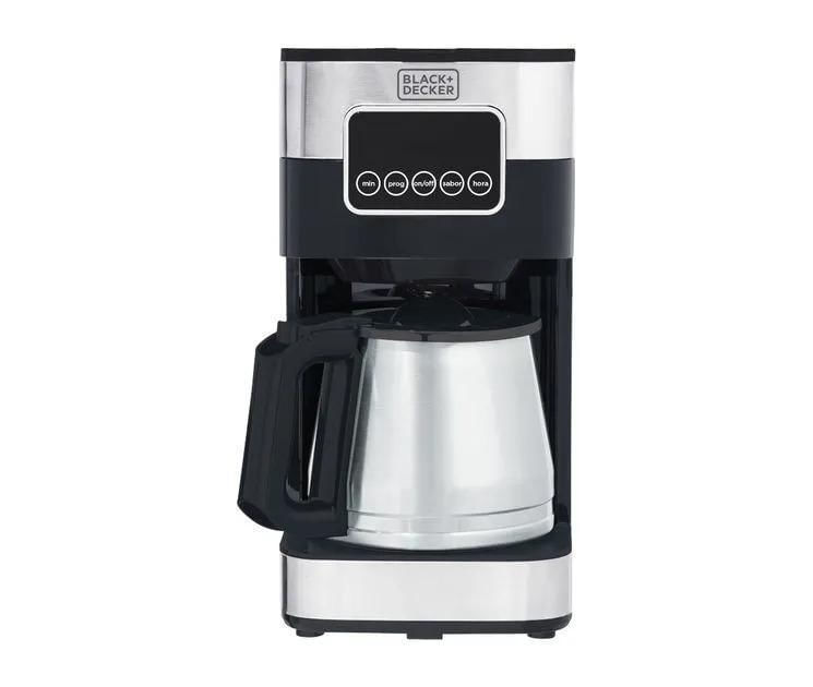 Miniatura Cafeteira Programável Cm350G Black&Decker Preto E Inox 127V