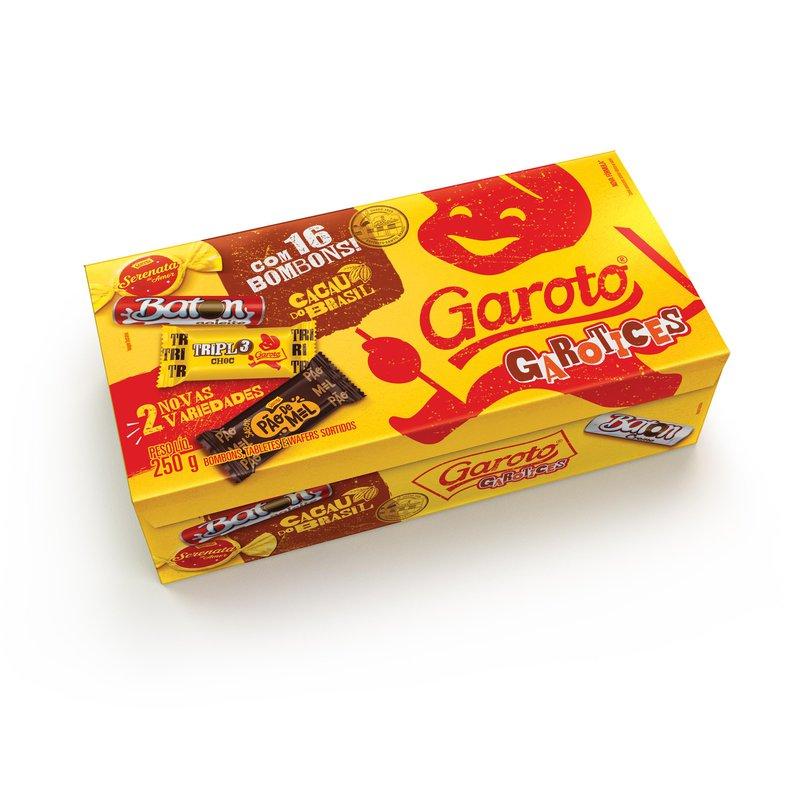 Miniatura Caixa de Bombom Garoto Garotices 250g