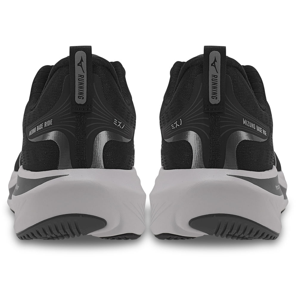 Miniatura Tênis de Corrida Mizuno Base Ride 34 Preto