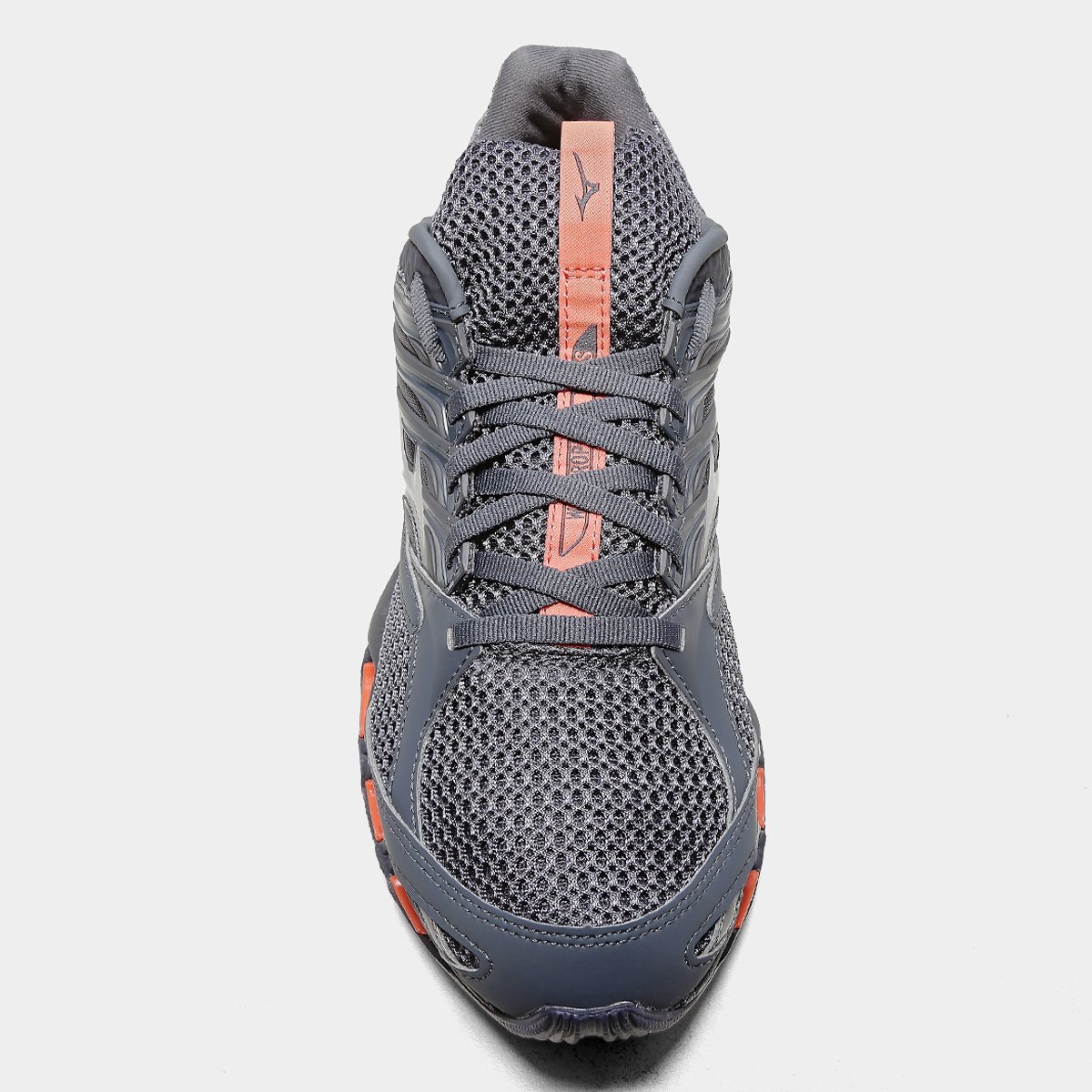 Miniatura Tênis Mizuno Wave Prophecy 13-S Masculino Preto+Laranja - 38