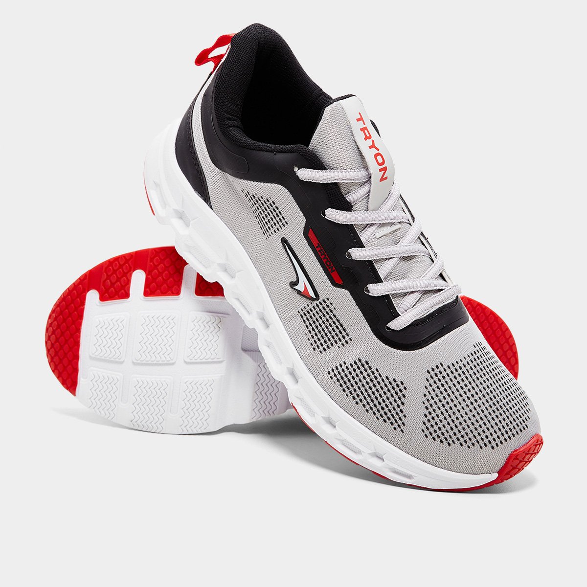 Miniatura Tênis Tryon Visitech Masculino Cinza+Preto - 41