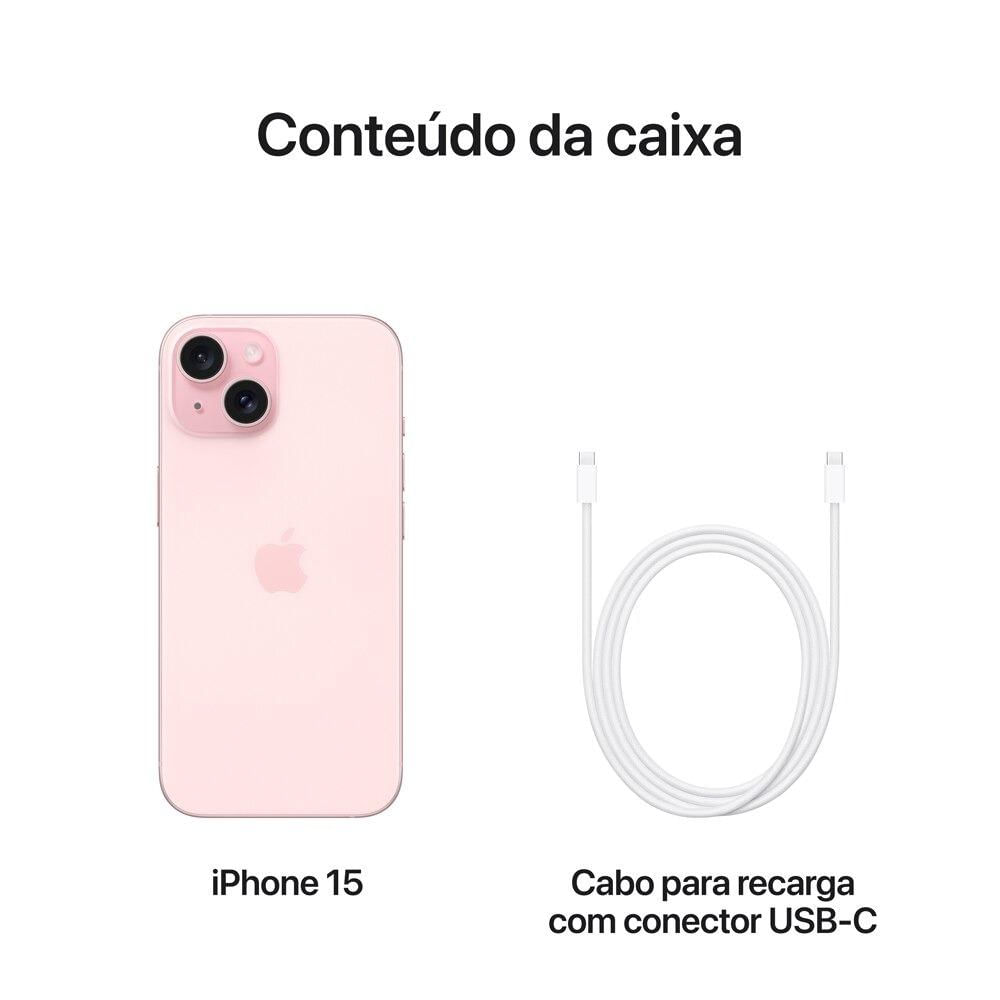 Apple iPhone 15 de 128GB - Rosa