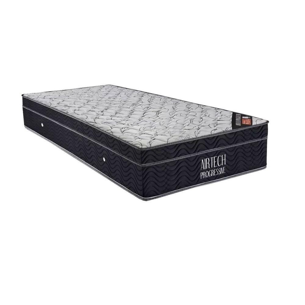 Miniatura Colchão Solteiro Molas Bonnel Nanolastic Fort Airtech Progressive Ortopillow (88x188x29) - Ortobom