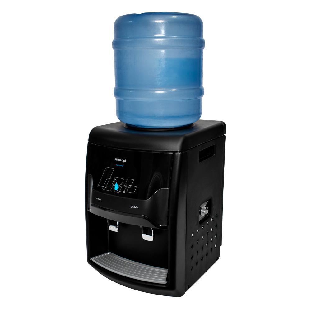 Miniatura Bebedouro Refrigerado Compressor Evidence Black New.Up 220V