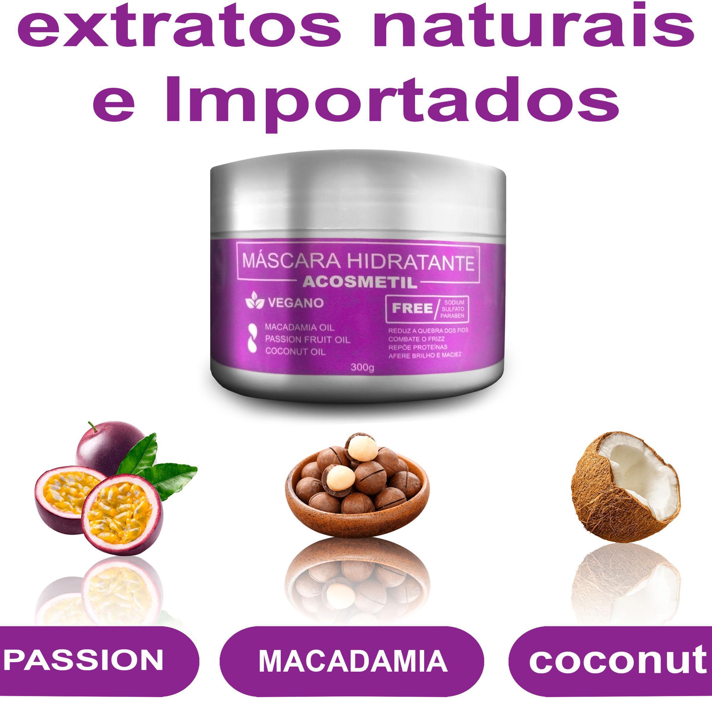 Miniatura Sérum Hidratante + Máscara Acosmetil - Brilho e Hidratação