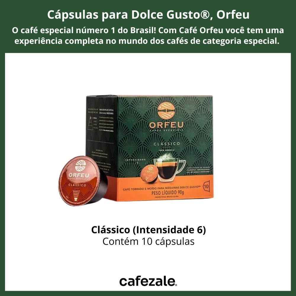 Miniatura Cápsulas Para Dolce Gusto, Café Orfeu, Clássico
