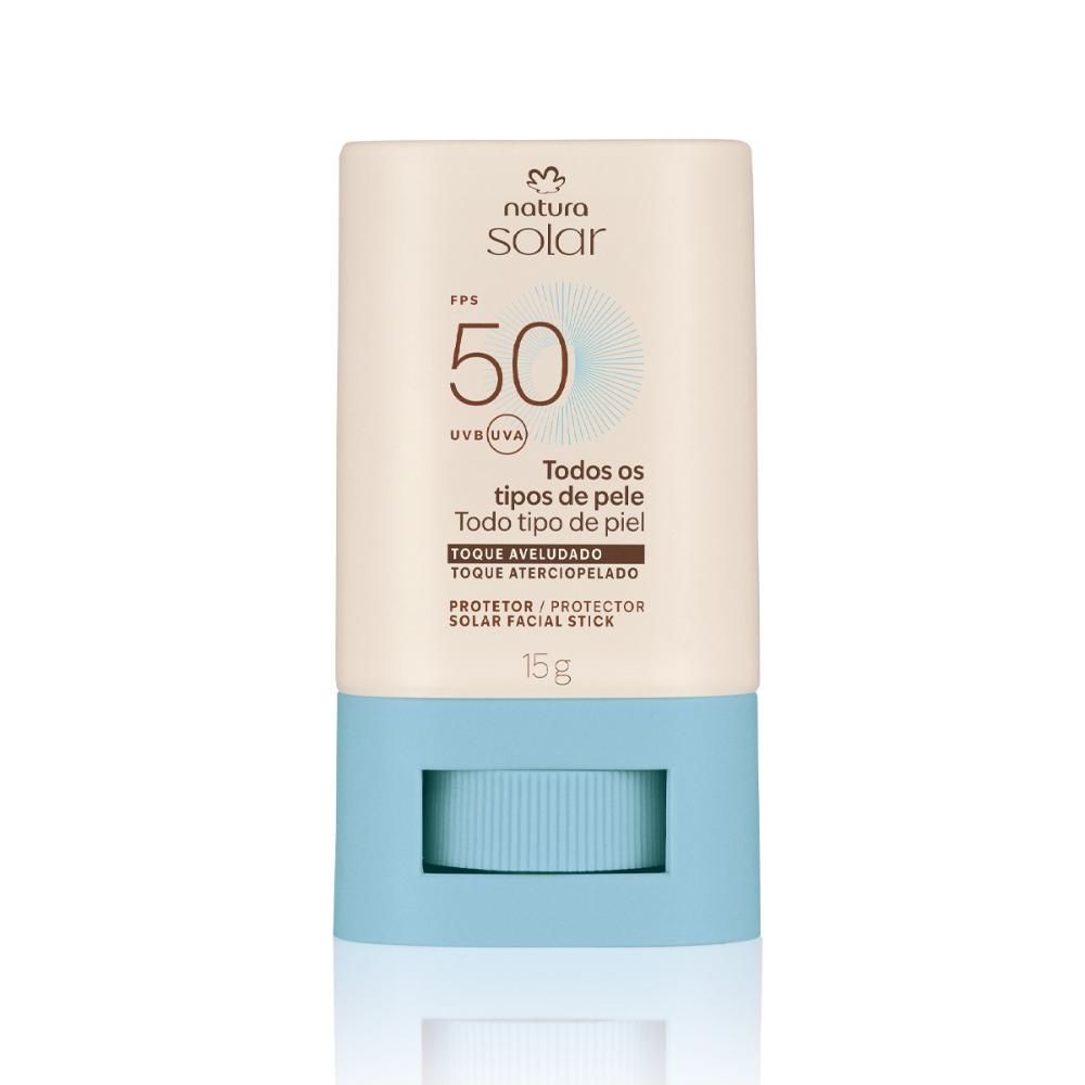 Miniatura Protetor Solar Natura Stick Incolor FPS 50 15G